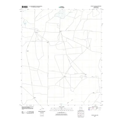 2010 Map of Cooley Lake, 2010 Print