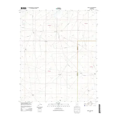 2013 Map of Cooley Lake, 2013 Print