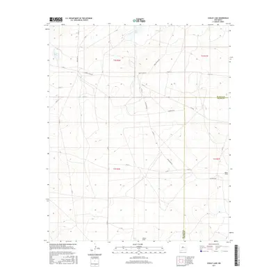 2017 Map of Cooley Lake, 2017 Print