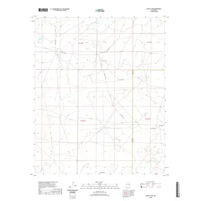 2020 Map of Cooley Lake, 2020 Print