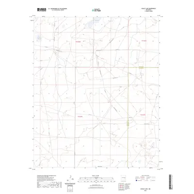 2023 Map of Cooley Lake, 2023 Print