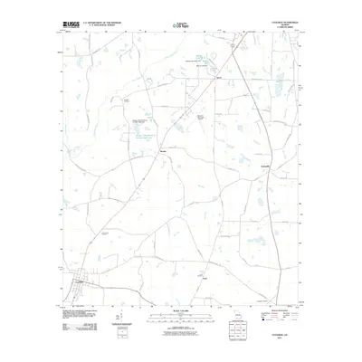 2011 Map of Coolidge, 2011 Print