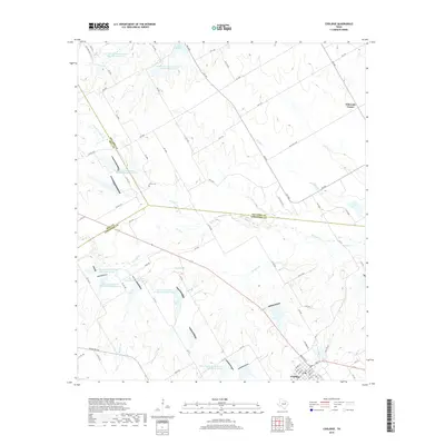 2019 Map of Coolidge, 2019 Print