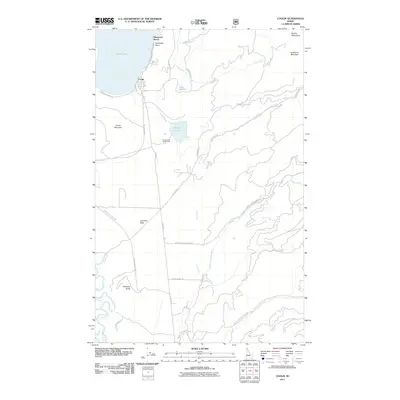 2011 Map of Coolin, 2011 Print