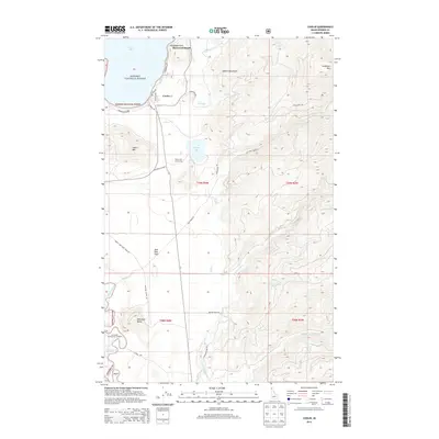2013 Map of Coolin, 2013 Print