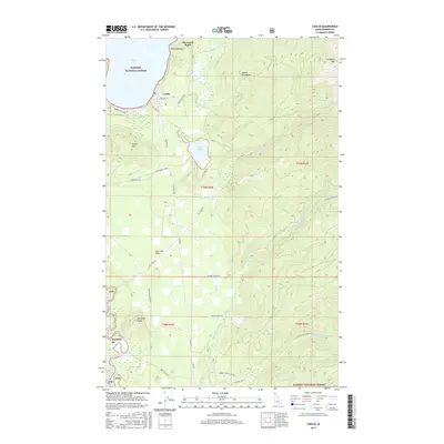 2017 Map of Coolin, 2017 Print
