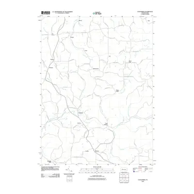 2010 Map of Coolspring, 2010 Print