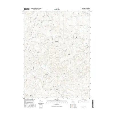 2016 Map of Coolspring, 2016 Print