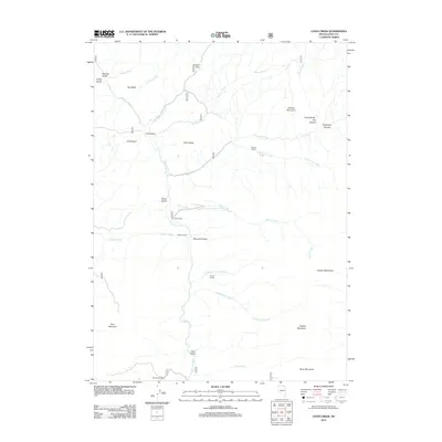 2012 Map of Coon Creek, 2012 Print