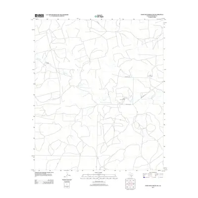 2012 Map of Coon Dive Draw NW, 2012 Print