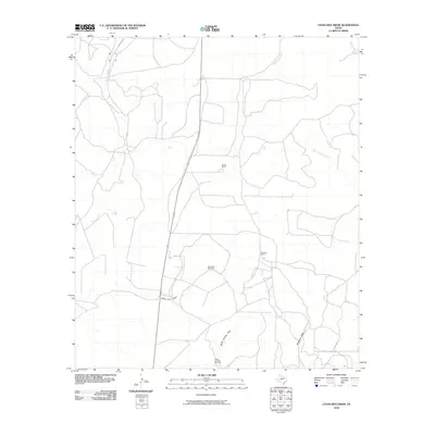 2010 Map of Coon Dive Draw, 2010 Print