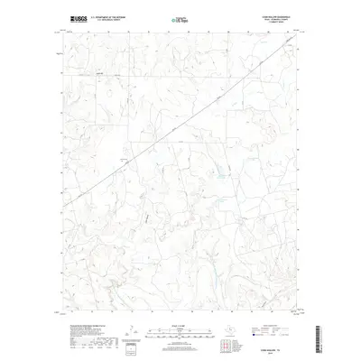 2019 Map of Coon Hollow, 2019 Print
