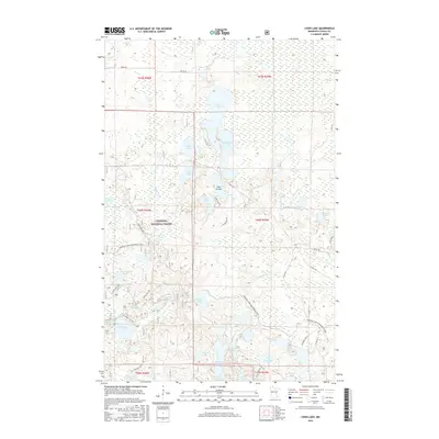 2016 Map of Coon Lake, 2016 Print