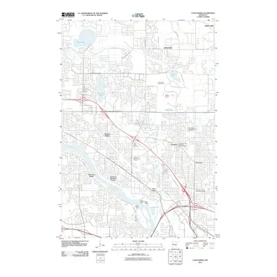 2010 Map of Coon Rapids, 2010 Print