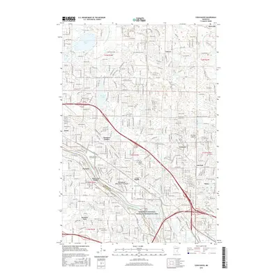 2016 Map of Coon Rapids, 2016 Print