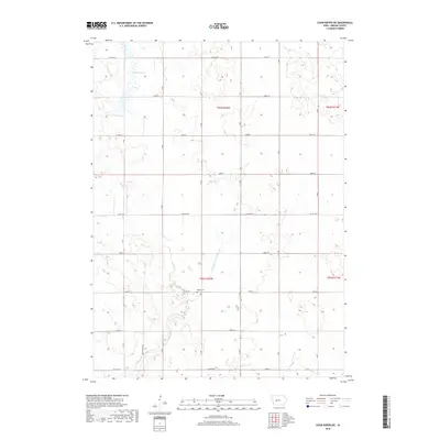 2018 Map of Coon Rapids NE, 2018 Print