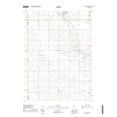 2018 Map of Coon Rapids South, 2018 Print
