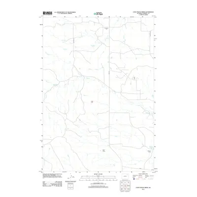 2012 Map of Coon Track Creek, 2012 Print