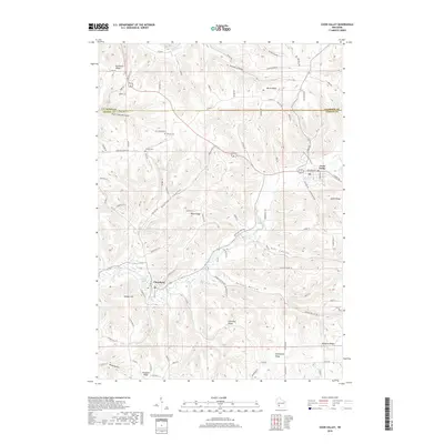 2018 Map of Coon Valley, 2018 Print