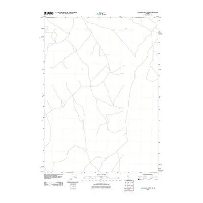 2010 Map of Coonskin Butte NE, 2010 Print