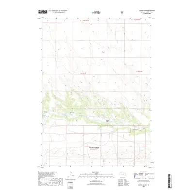 2017 Map of Cooper Canyon, 2017 Print