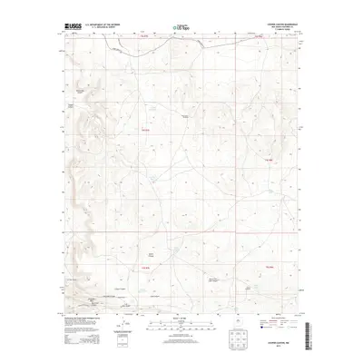 2013 Map of Cooper Canyon, 2013 Print