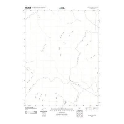 2011 Map of Cooper Canyon, 2011 Print