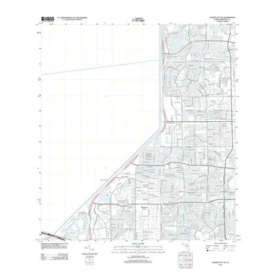 2012 Map of Cooper City NE, 2012 Print