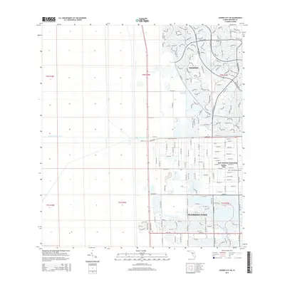 2015 Map of Cooper City SW, 2015 Print