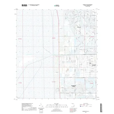 2018 Map of Cooper City SW, 2018 Print