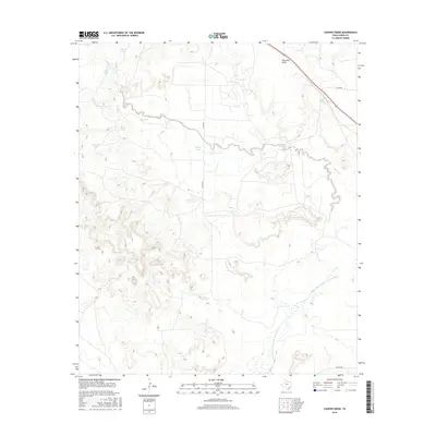 2016 Map of Cooper Creek, 2016 Print