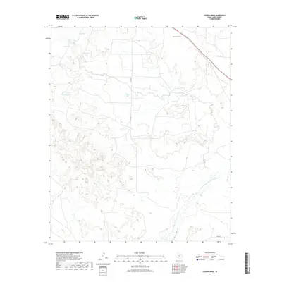2019 Map of Cooper Creek, 2019 Print