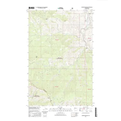 2017 Map of Cooper Mountain, 2017 Print