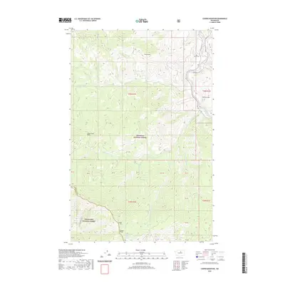 2020 Map of Cooper Mountain, 2020 Print
