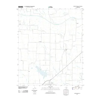 2010 Map of Cooper North, 2010 Print