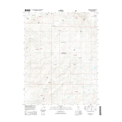 2015 Map of Cooper Peak, 2015 Print