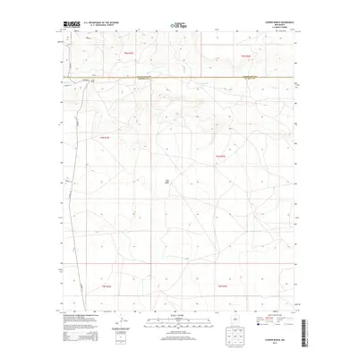 2013 Map of Cooper Ranch, 2013 Print