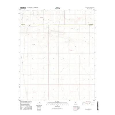 2017 Map of Cooper Ranch, 2017 Print