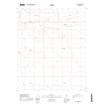 2023 Map of Cooper Ranch, 2023 Print