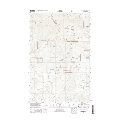 2014 Map of Cooper Ridge, 2014 Print