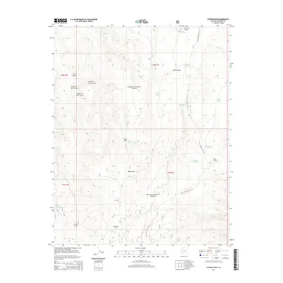 2014 Map of Cooper Ridge, 2014 Print