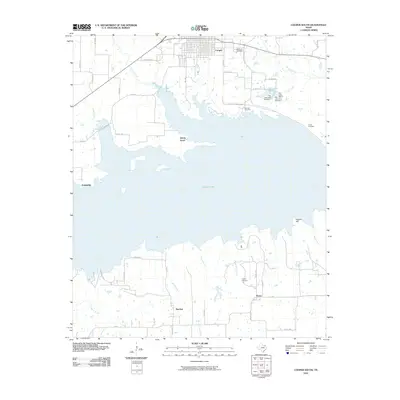 2010 Map of Cooper South, 2010 Print