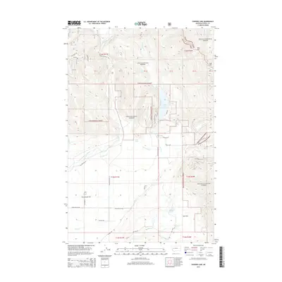 2014 Map of Coopers Lake, 2014 Print