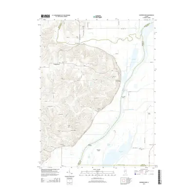 2015 Map of Cooperstown, 2015 Print