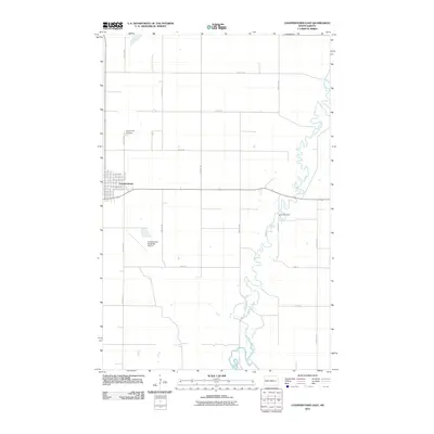 2011 Map of Cooperstown East, 2011 Print