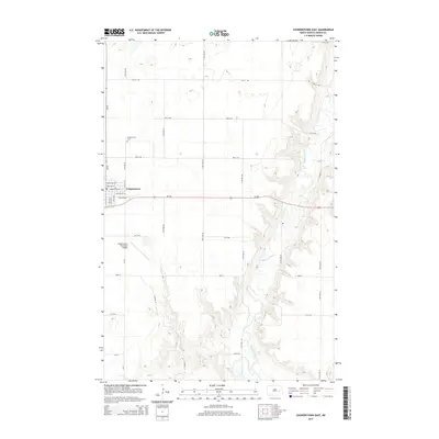 2014 Map of Cooperstown East, 2014 Print