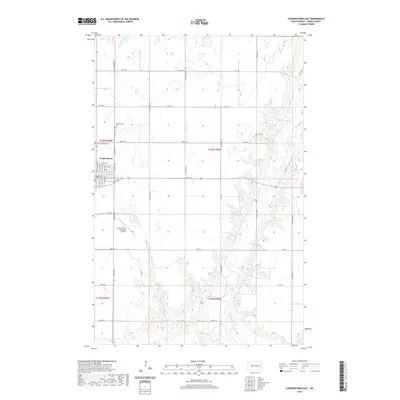 2020 Map of Cooperstown East, 2020 Print