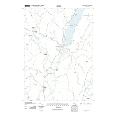 2010 Map of Cooperstown, 2010 Print