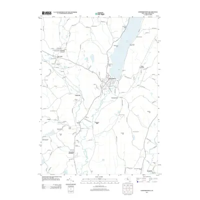 2013 Map of Cooperstown, 2013 Print
