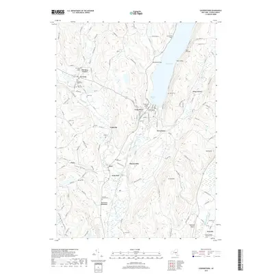 2019 Map of Cooperstown, 2019 Print